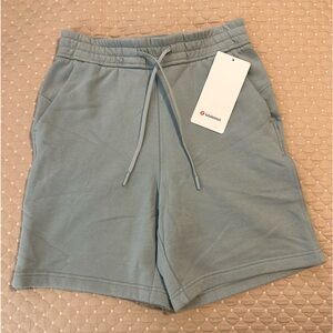 LULULEMON Loungeful High Rise Short 7” - Color Grey Eucalyptus - Size 4